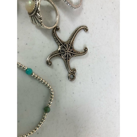 Starfish‎ Pendant Bracelets Lot Stylish Bracelet Bundle Coastal Vibes Jewelry - Picture 6 of 8